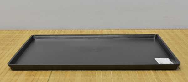 Plastik-Unterteller schwarz, 40x29x2cm